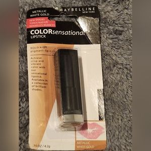 Lipstick Maybelline white gold